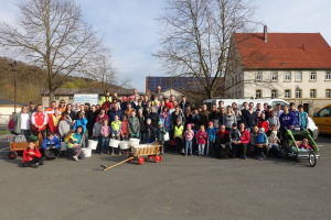 Gemeinschaftliche Aktion für ein sauberes Umfeld in Laudenbach und Haagen