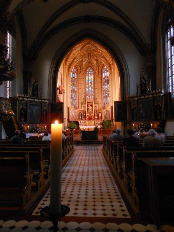 Pfingstvigil in der Bergkirche – Gottesdienst bei Kerzenschein