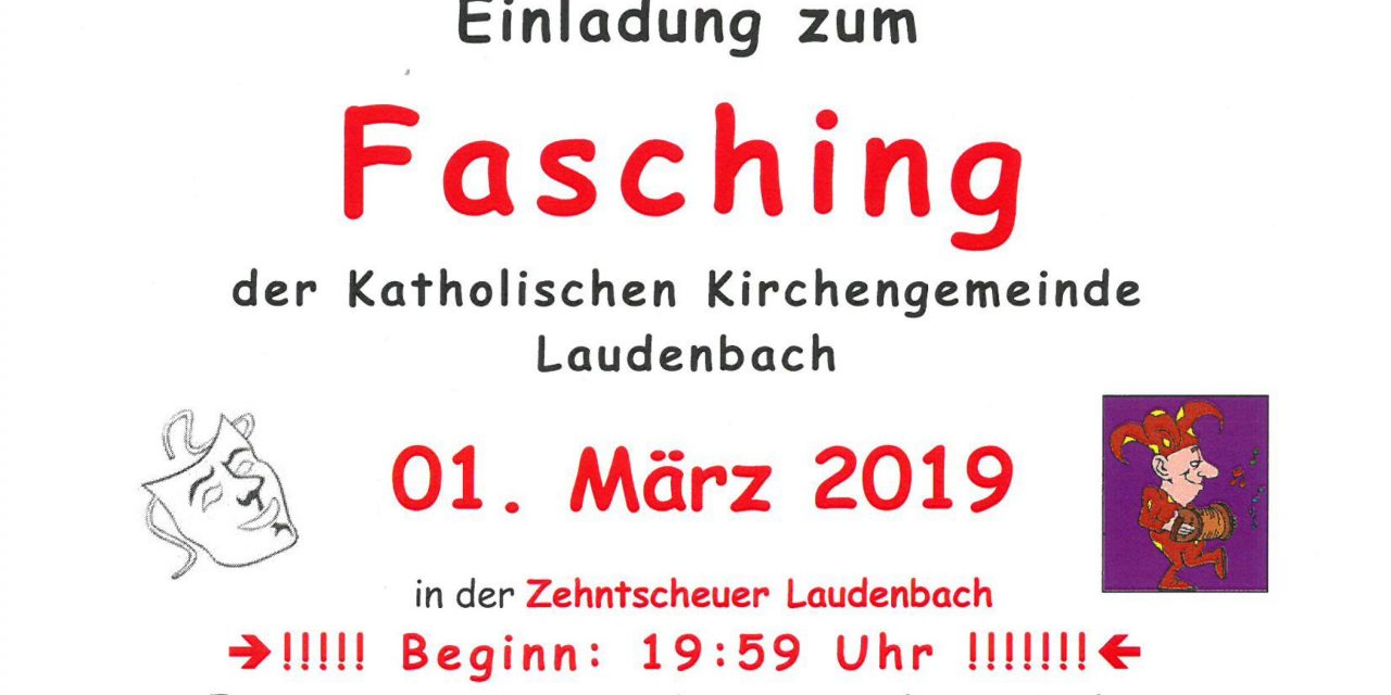 Faschingsabend der Kath. Kirche, Zehntscheune