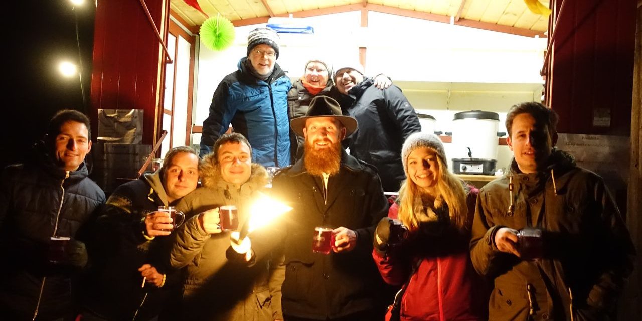 Laudenbacher Glühweinwanderung in den Weinbergen erleben!