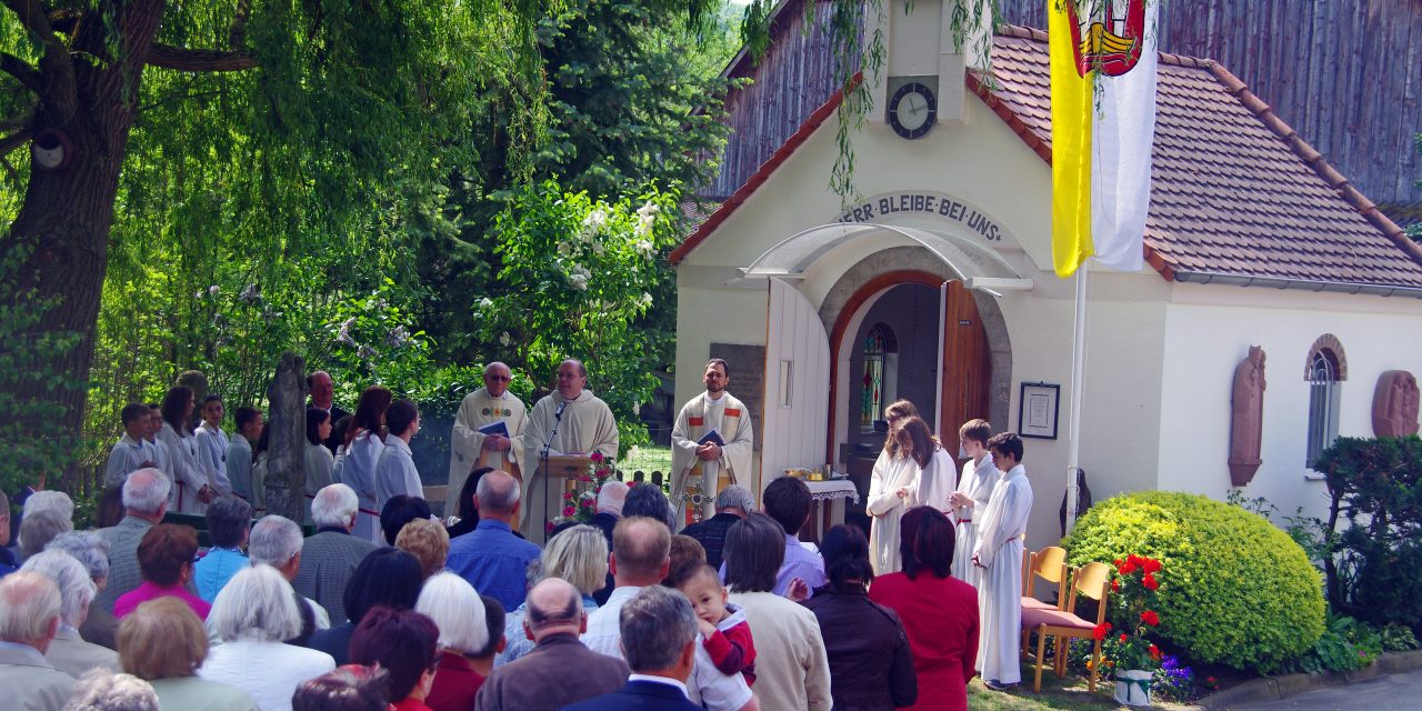 Christi Himmelfahrt: Öschprozession von Laudenbach nach Haagen – Festgottesdienst an der Kilianskapelle