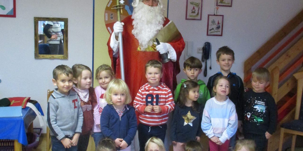 Nikolaus im Kindergarten