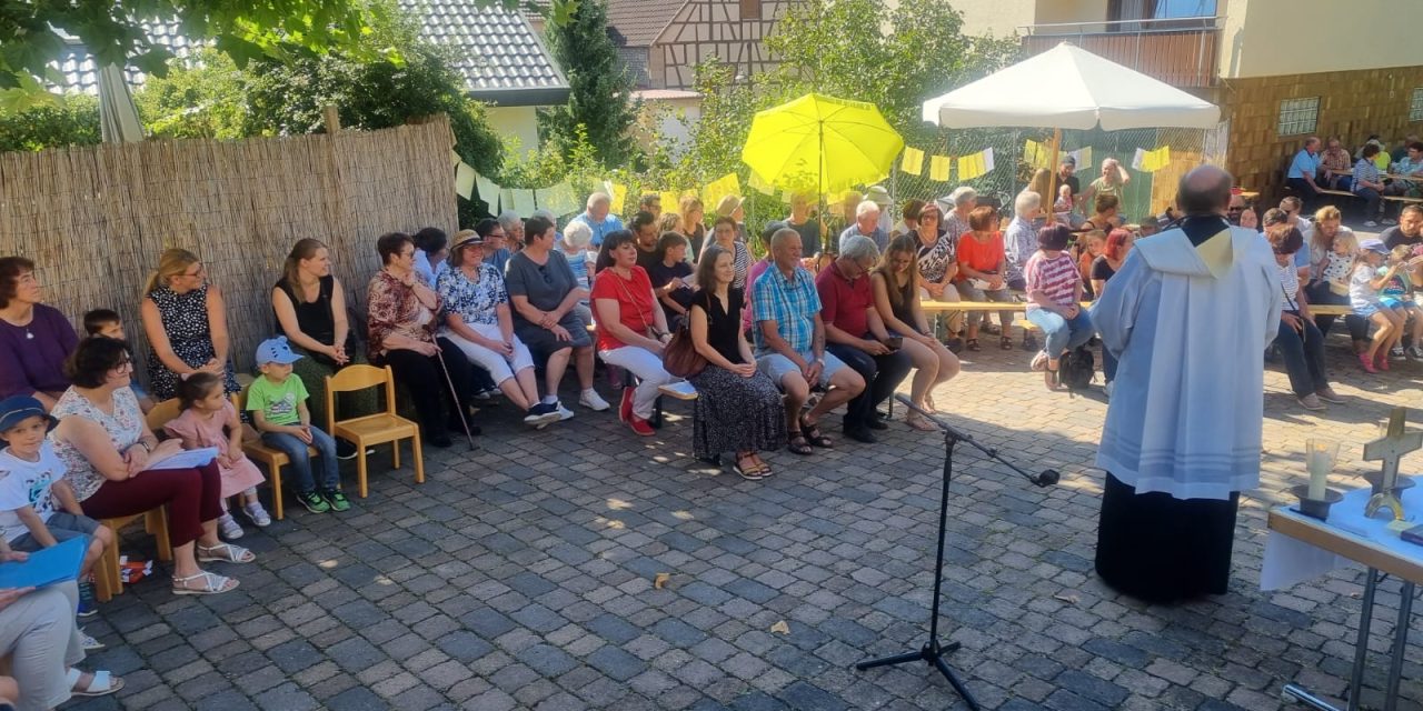 Bericht aus dem Kindergarten Maria-Theresia in Laudenbach