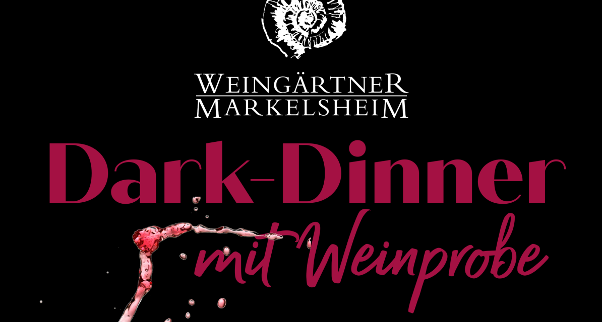 Dark-Dinner mit Weinprobe im Julius Echter Keller