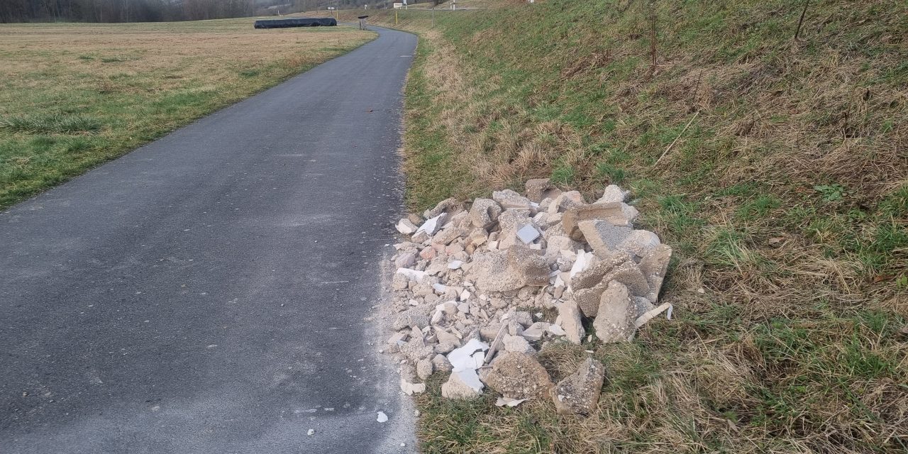 Wilder Müll in Laudenbach und Umgebung