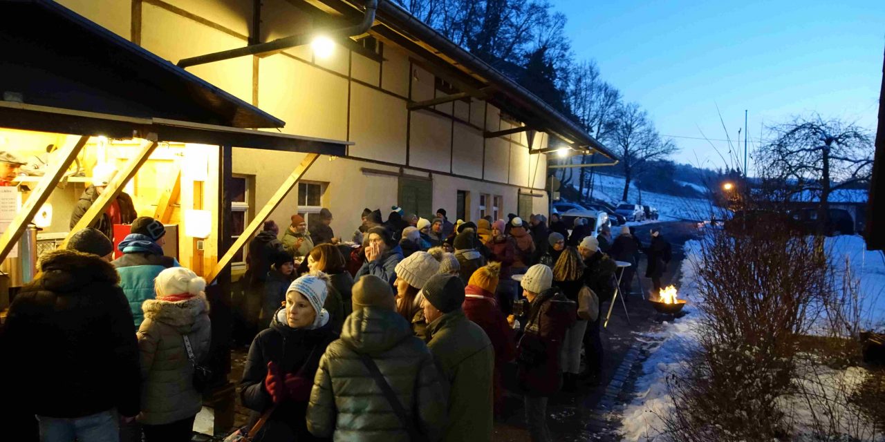 Laudenbacher Glühweinwanderung in den Weinbergen erleben